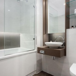 modern bathroom, City Road Apartments, Hoxton, London EC1