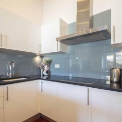 fully equipped kitchen for self-catering, The Executive Apartments, Kensington, London W8