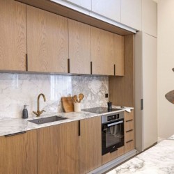 fully equipped kitchen and flower, Covent Garden Penthouse, Covent Garden, London WC2