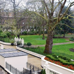 large private garden and terraces, Stanhope Luxury Homes, Kensington, London SW7